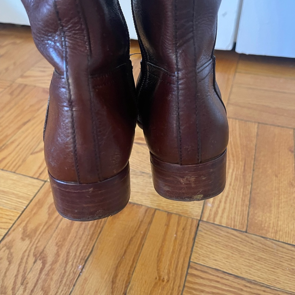 Tory Burch Brown Over the Knee Equestrian Boots - Picture 9 of 12